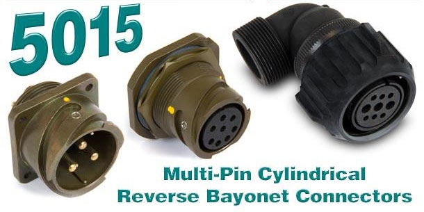 Multi Pin Cylindrical Reverse Bayonet Connectors Multi Pin Cylindrical Reverse Bayonet Connectors