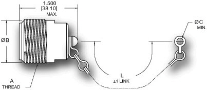 MIL-DTL-22992 - Dust Cap for Plug