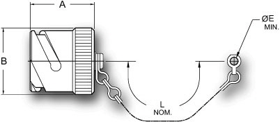 Reverse Bayonet - Dust Cap for Plug